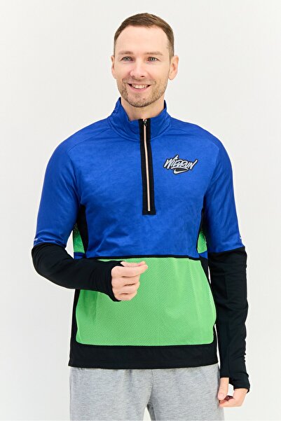 Nike Men Standard Fit Long Sleeve Training Jacket, Multicolor