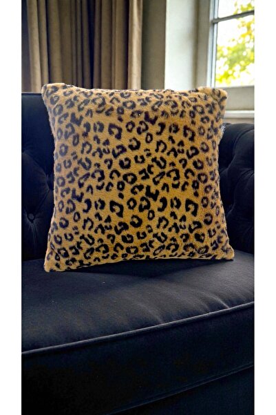 Framgan Leopard Patterned Decorative Throw Pillow |   Modern & Stylish Design...