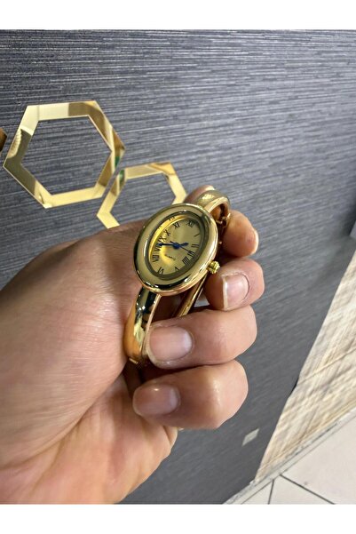 LOOQ Kelepçe Model Şık Roma Rakam Kadın Kol Saat