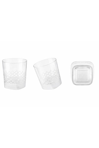 astel ambalaj Plastik Viski Bardağı 220 cc (10’lu Paket)