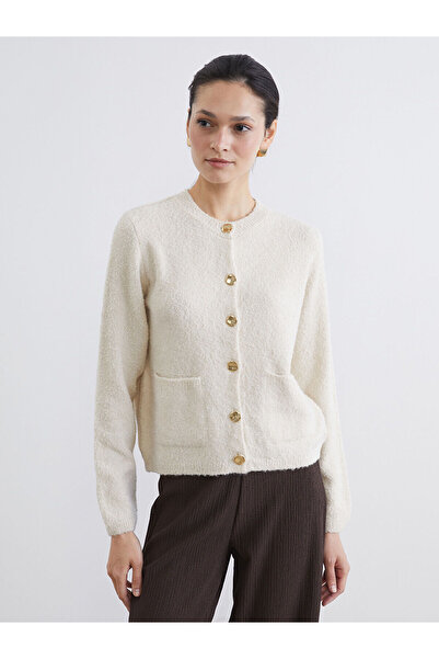 LC Waikiki Peak Yeni Sezon Bisiklet Yaka Kadın Triko Hırka