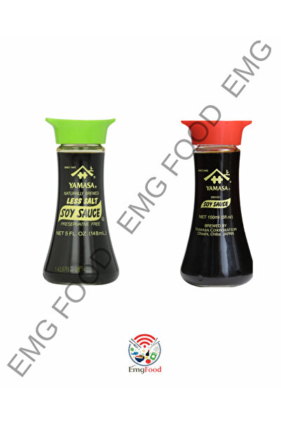 YAMASA SOYA SOSU VE AZ TUZLU SOYA SOSU 150 Ml
