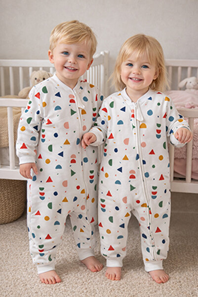 Melekpare Girls Boys Thick Fiber Filled 1.5 Tog Cotton Patterned Sleeping Bag