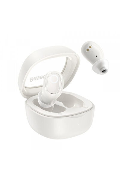 Baseus Căști handsfree Bluetooth Bowie WM02, TWS, Alb NGTW370202