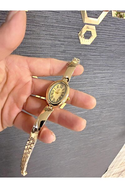 LOOQ Oval Roman Numeral Women's Wristwatch