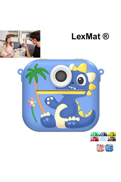 LexMat LexMat® Instant Print Camera for Kids, Instant Digital Camera, Thermal Printing