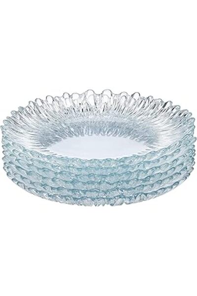 SanalAMCA Store Paşabahçe Aurora Pasta Tabaği 205 Mm T 6'Li Hediyelik Kutu