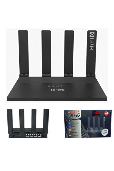 DATA 5G Taşınabilir Şarjlı Modem Sim Kartlı Wifi6 5000Mah 1200Mbps