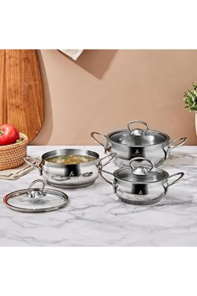 SanalAMCA Store Ar Yıldız Olden Mini 6 Parça Sahan Seti