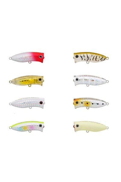 Hanfish Harp Popper 40mm 4gr Su Üstü Maket Balık