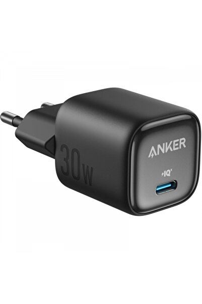 Anker Incarcator Retea Zolo, 30W, 3A, 1 x USB-C, Negru A2698G11