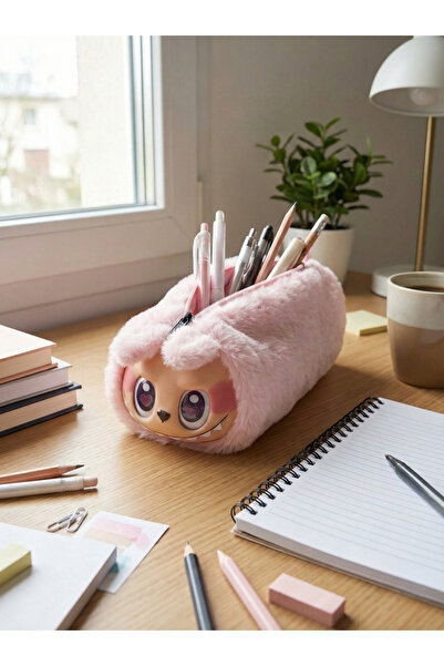 Probag Drăguț Labubu, pachet de personaj suporturi pentru creion cu pene, cu ...