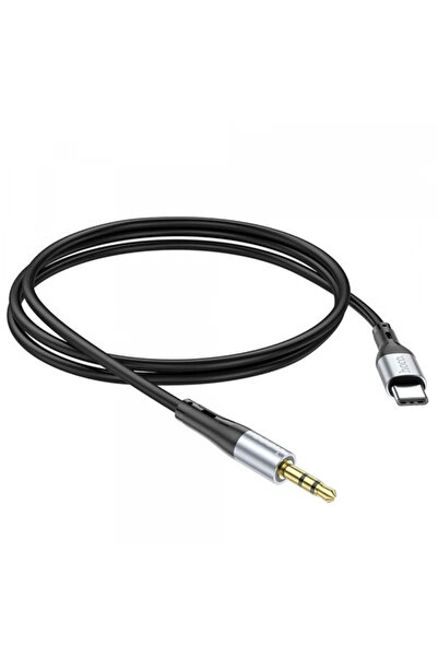 Hoco Cablu Audio USB-C - 3.5mm UPA22, 1m, Negru