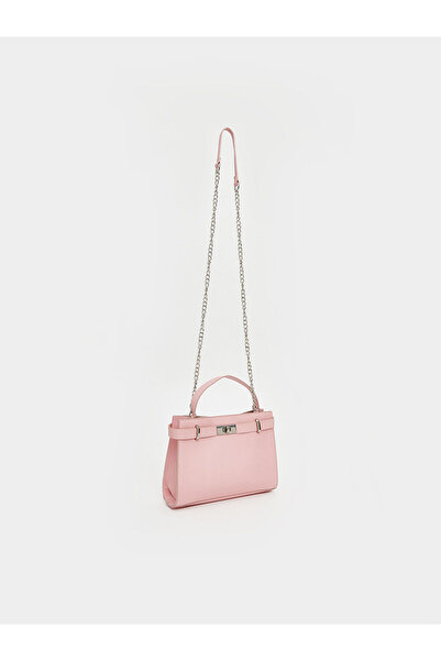 LC Waikiki حقيبة كتف نسائية من بيك للموسم الجديد بمظهر جلدي