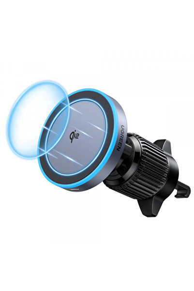 Ugreen Incarcator Auto Wireless W708, 15W, 1.67A, Negru