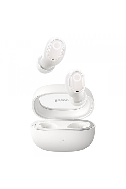 Baseus Căști handsfree Bluetooth WM02+, TWS, Alb NGTW370302