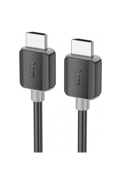Hoco Cablu video US08, HDMI - HDMI, 4K, 1m, Negru