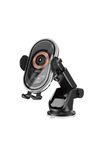 XO Design Incarcator Auto Wireless WX038, 15W, 1.67A, Negru