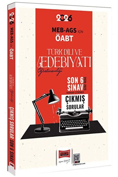 Yargı Yayınları Yargı 2026 ÖABT MEB-AGS Türk Dili ve Edebiyatı Öğretmenliği Ç...