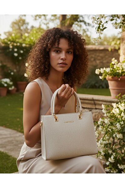 Just Polo حقيبة يد وكتف نسائية فاخرة أصلية بتصميم بسيط وفريد الحجم: 25 × 21 سم