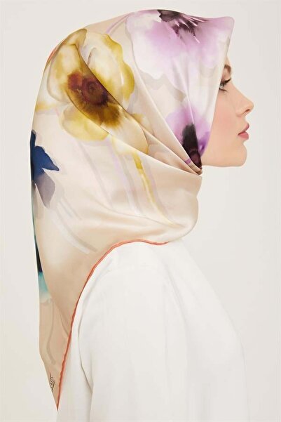 Armine وشاح حريري صيف 2024 - 9105-80 تويل