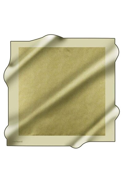 Cacharel Μεταξωτό Φουλάρι Τουίλ - 8734313-964 Ανοιχτό Χρυσό