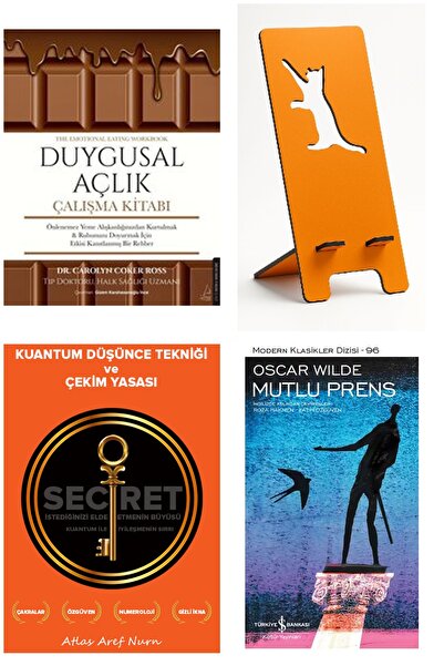 TÜRKİYE İŞ BANKASI KÜLTÜR YAYINLARI Duygusal Açlık Çalışma Kitabı + The Secre...