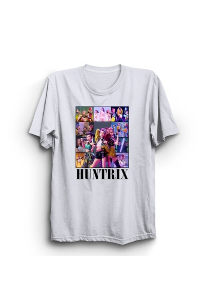 The Fame Kpop Demon Hunters, Mix Pics, Huntrix cu imprimeu , bumbac 100% Tric...