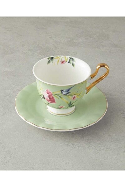 English Home Vanilla New Bone China Çay Fincan Seti 2 Parça