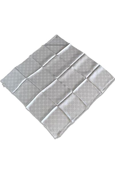 Armine Μεταξωτό Κασκόλ Καλοκαίρι 2024 - 9178-80 Γκρι Τουίλ