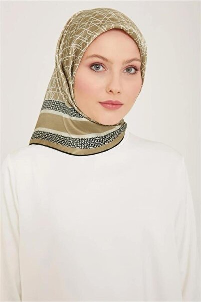 Armine Eșarfă de mătase vara 2024 - 9167-34 Camel Twill