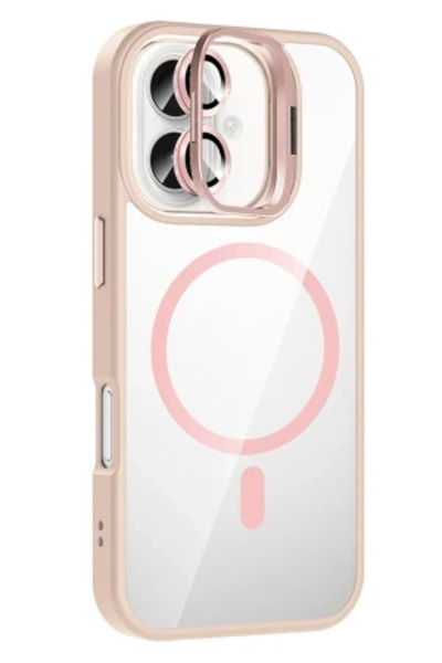 cepmoda حافظة آيفون 16 - فاخرة متوافقة مع ماج سيف، مع حامل للكاميرا (هدية واق...