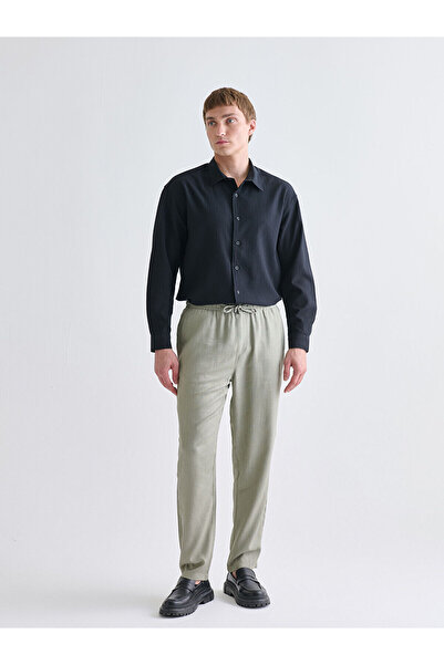 LC Waikiki Ανδρικό παντελόνι Standard Fit Line Blended