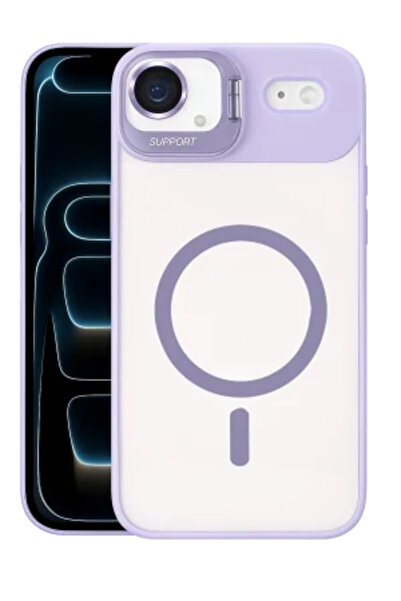 cepmoda حافظة آيفون "17 AİR" - فاخرة مع ماج سيف، مع حامل للكاميرا (هدية واقي ...