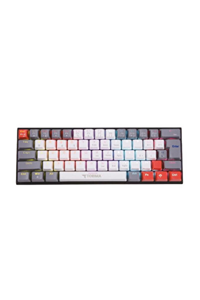 Hietech Oyucu Klavyesi Mekanik Kablosuz Sarjlı Blue Switch Rgb Işıklı Gaming ...