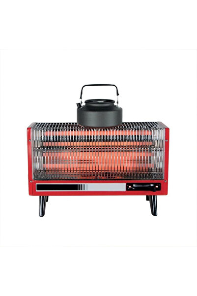 Primo Plus مدفأة كهربائية كوارتز 2000 واط آمنة ومحمولة DENX DX2630 بإعدادات ح...