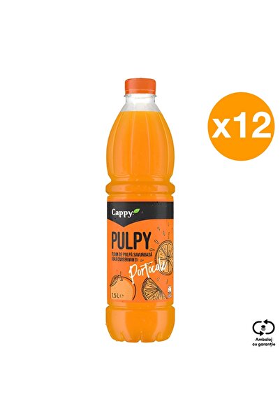 Cappy , PORTOCALE, 500ML x 12 BUCĂȚI