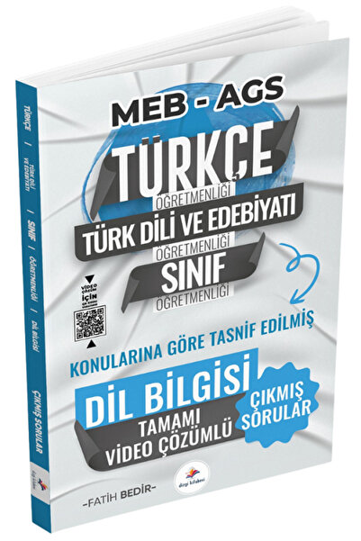 Dizgi Kitap ÖABT MEB-AGS Türkçe-Edebiyat-Sınıf Dil Bilgisi Çıkmış Sorular Kon...