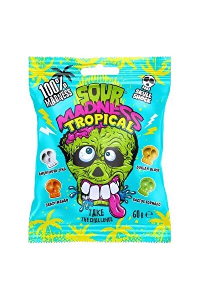 Sour Madness Sour Tropical Candy from – 60 grams