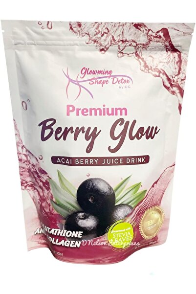 Glowming مشروب عصير توت الأساي الفاخر من كريس كوزمتكس