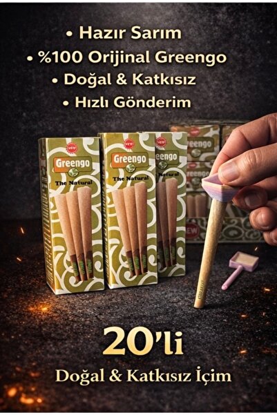 Greengo HAZIR SARILIMIŞ KAĞIT 20’LI