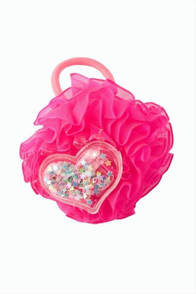 Bijuteri Net مشبك مطاطي على شكل نجمة على شكل قلب