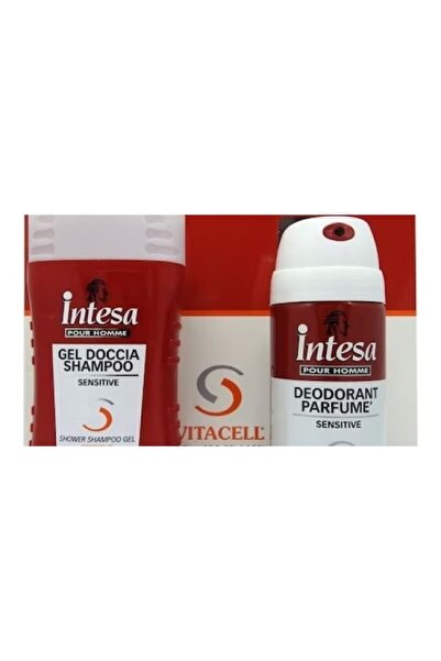 Intesa Set Men Vitacell Sensitive (Shower Gel + Deodorant) 12/box