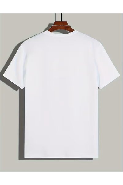 LELVANİ Pink Car Printed Pattern T-Shirt