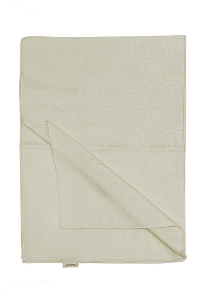 Armine Lyocell Shawl - 6 - Ecru 17