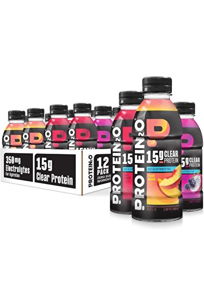 Protein2o Hydration Drink, 15g Whey Protein Isolate & Electrolytes, 16.9 fl oz, 12-Pack