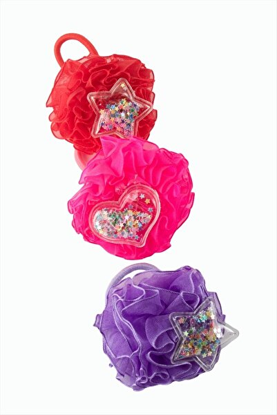 nolva Cataramă elastică cu pompon Heart Star