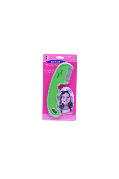 Lice Comb مشط هابي هيدز لإزالة القمل، أخضر 5017