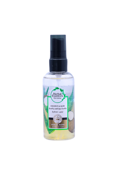 Herbal Essence مزيج زيوت عشبية بخلاصة جوز الهند والصبار 100 مل