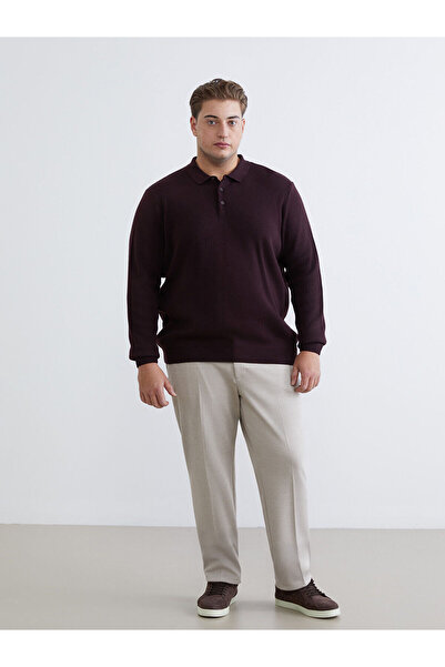 LC Waikiki LCWAIKIKI Klasične muške chino pantalone veće veličine